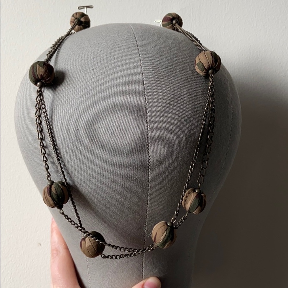 Anne Fontaine “Camo” Neckalce